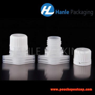 Dia 16mm spout pouch cap and ketchup spout, doypack detergent cap with spout - HL160D Dia 16mm spout pouch cap and ketchup spout, doypack detergent cap with spout - HL160D